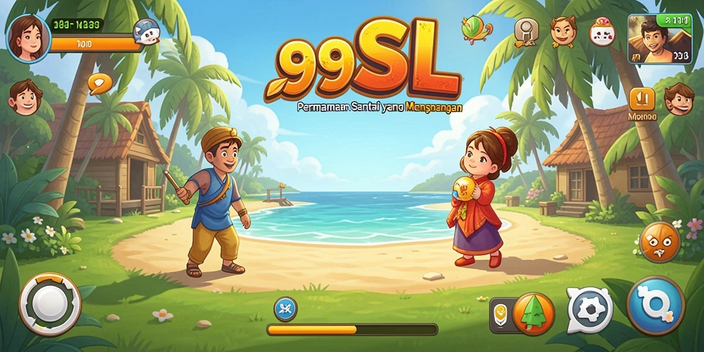 Tampilan gameplay santai dan menarik di 99SL.