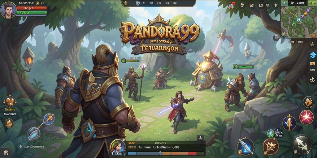 Tampilan gameplay PANDORA99 yang menarik dan menegangkan.