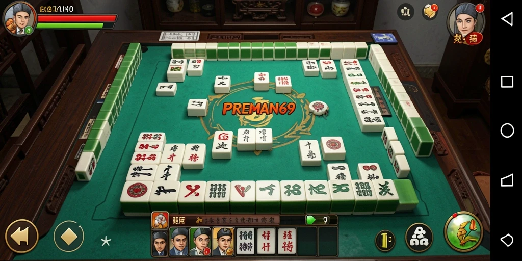 Tampilan gameplay menarik dalam PREMAN69.