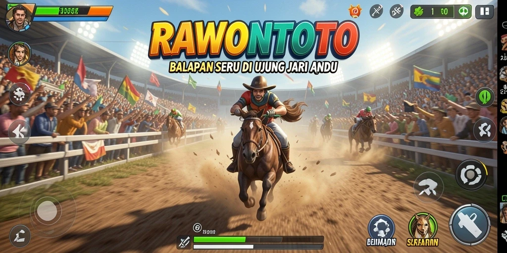 Gameplay mendebarkan dalam balapan mobil yang spektakuler.